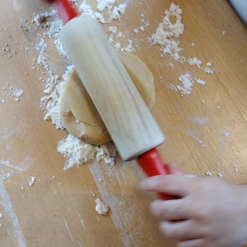 Teig ausrollen